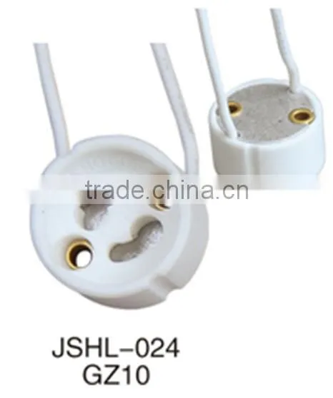 CE ROSH GU10/GZ10 Porcelain Ceramic Lampholder Factory photo-3