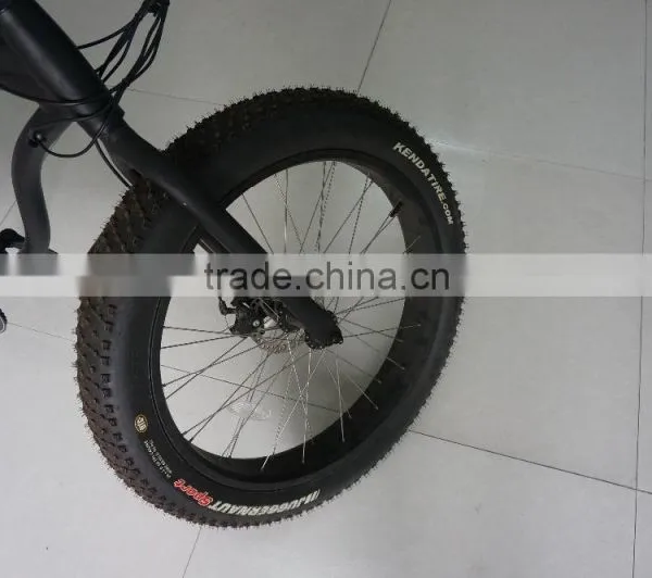 26inch Popular 48V 500W With CE Snowmobile Electric Fat Bike for Sale photo-4