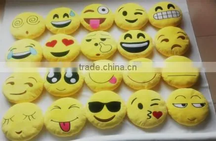 Lovely Plush Emoji Pillow, Wholesale Emoji Pillow Cushion, Stuffed Emoticon Plush Emoji,emoji Toy for Gift photo-2