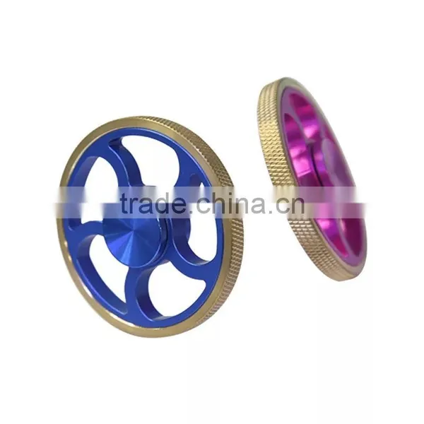 Wheel Hand Spinner Brass Dual Fidget Air Spinner photo-6