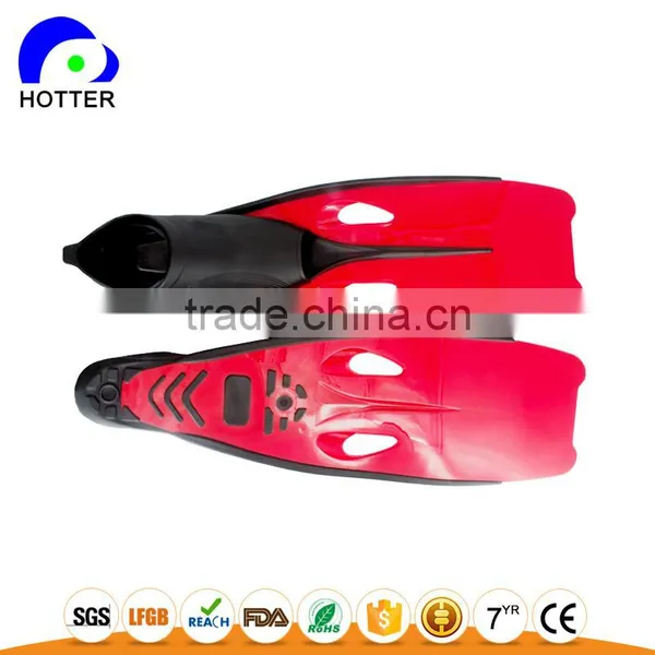 Long Fins Rubber Swimming Fins Diving Snorkel Fins photo-5
