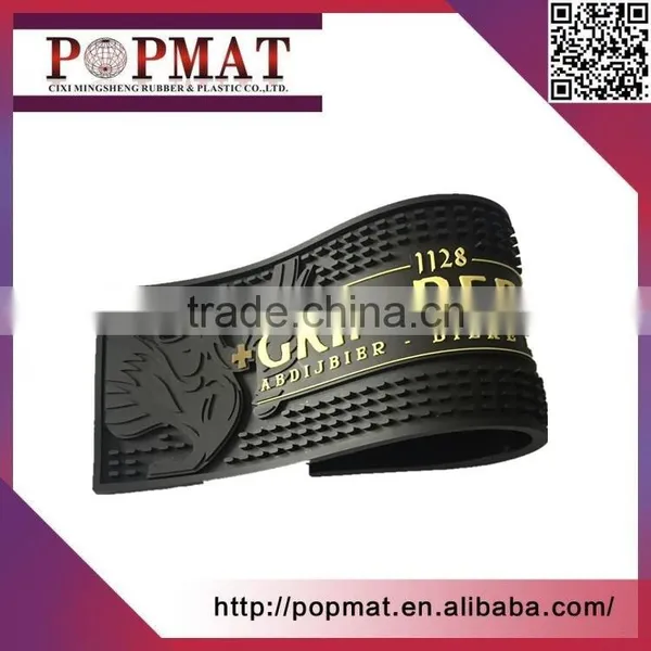 Customized Print OEM Rubber PVC Bar Mat Bar Runner photo-3