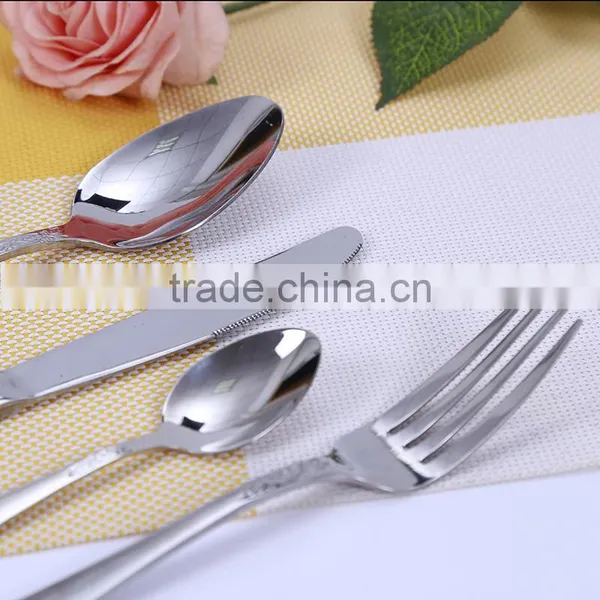 BSM33 Hot Sale Cheap Price 24 Pcs Stainess Steel Cutlery Set 5 Star Hotel Use photo-6