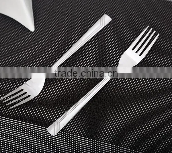 Natural Color Spoon and Fork Set With Stainless Steel Tableware Set photo-5