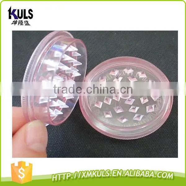 Wholesale High Quality Manual Dry Herb Grinder Herb Tobacco Grinder Plastic Weed Grinder photo-2