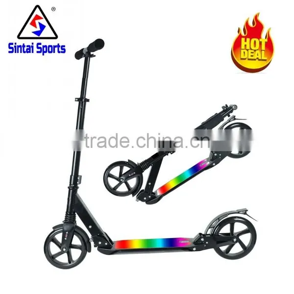 Full Aluminum 200mm Big Wheel Adults Electro Scooter photo-3