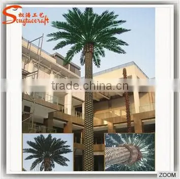 Factory Hot Sale Fake Large Outdoor Artificial Plastic Palm Trees Plants Palmier photo-5