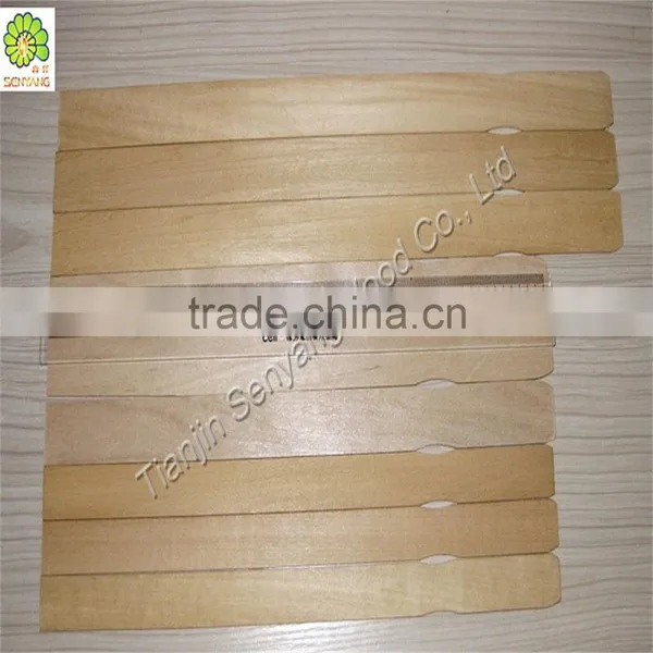 Custom Logo Printed Birch Wooden Paint Paddle photo-6
