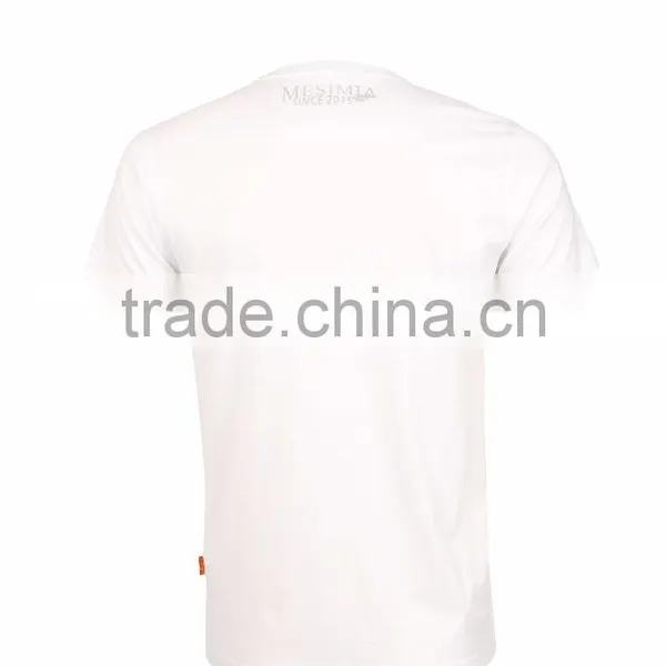 Cheap Quality Mens 100%cotton Bulk Plain Cotton White t Shirt photo-2