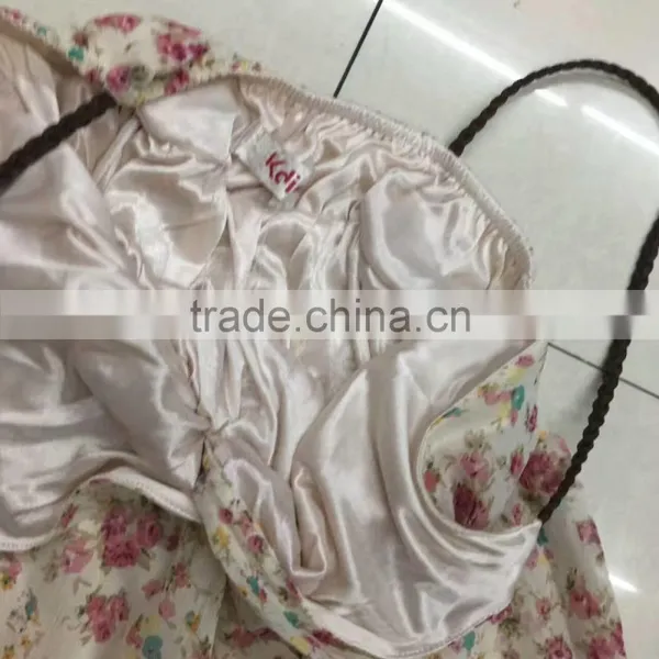 Women Flower Printed Fancy Chiffon Dress Stocklots photo-3