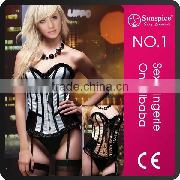 Sunspice Fasionable Style Hot Sale Adult Open Hot Sexy Corset Xxl Movie Sexy Woman Photo Corset Sxxxl Sexy Leather Corset photo-2