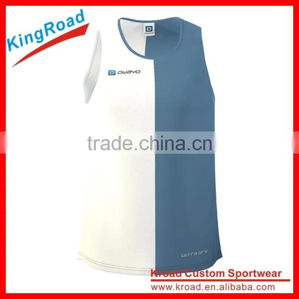 High Performance Gym Singlet for Run Yoga and Sports Loose Fitted Sport Training Top