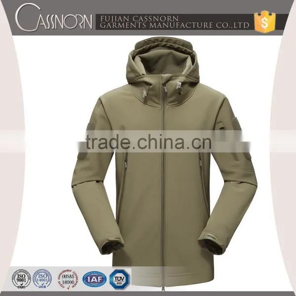 Tactical Hiking and Camping Man Softshell Jacket for Outdoor Sports photo-4