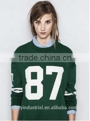 Fashion Avant-garde Figure Pattern Long Sleeve Pullover Hoodie(Green) photo-3