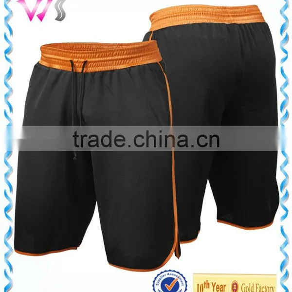 Custom 100% Polyester High Elastic Mens Athletic Shorts photo-2