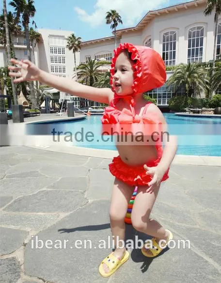 Hot China Children Girl Bikini Swimwear/New Designed Baby Girls' Fashion Swimwear photo-2