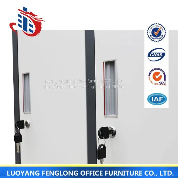 Chinese Furniture KD 6 Door Storage Wardrobe Color Metal Used School Lockers photo-5