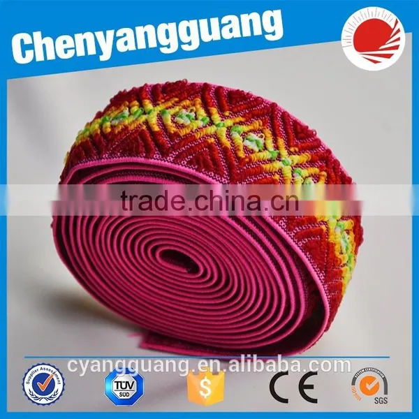 Reliable Quality Nylon Woven Jacquard Elastic Tape photo-4