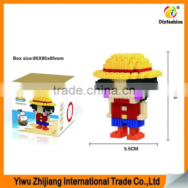 2017 Hot Sale Cartoon Figure Mode 3D Mini Diamond Intelligence Development Building Blocks for Childrens As Gift Toys photo-4