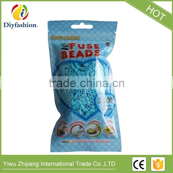 Diy Fashion 5mm Fuse Beads PE Iron Beads Hama Perler Beads Kid Toy photo-6