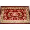 40*60cm Red 100% Polyester Chenille Carpet & Rug