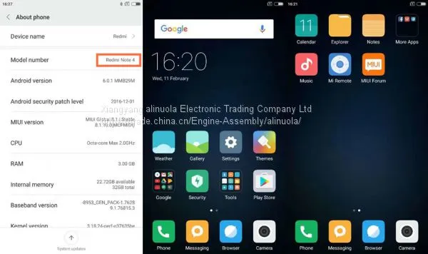 Xiaomi Redmi Note 4 3G RAM 32G ROM Global Version Smartphone Qualcomm Snapdragon 625 Octa Core Fingerprint Support OTA photo-5