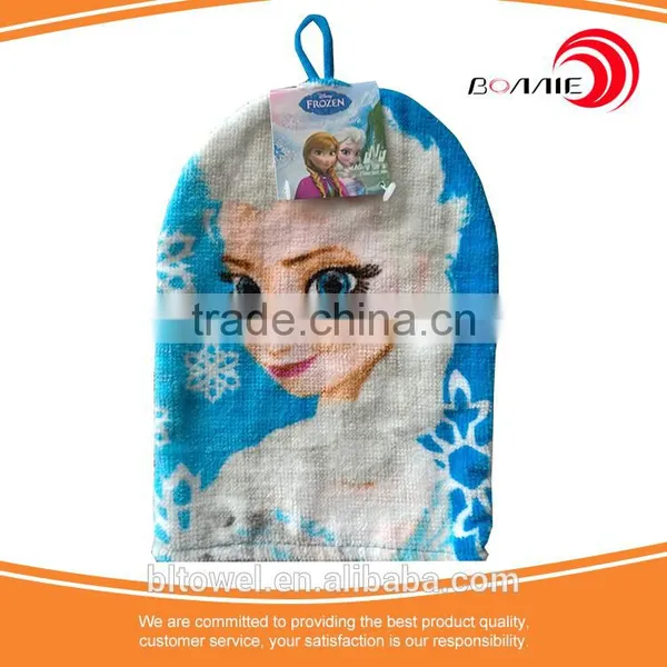 Factory Bath Mitts Children's Cleaning Gloves Cotton Bath Glove photo-6