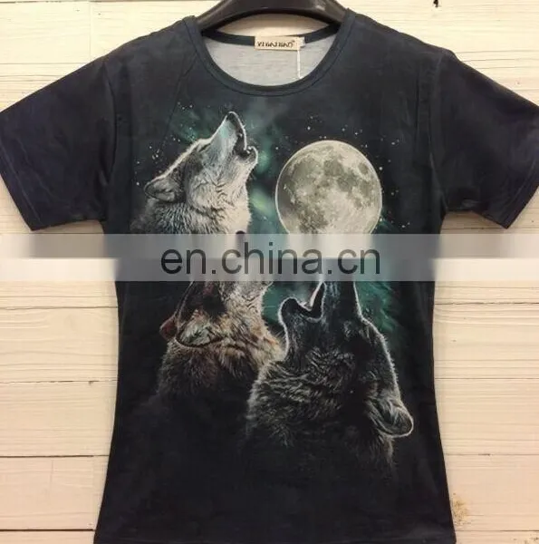 Full Printing Custom 3d Animals t Shirt Wholesale Mouse Design T-shirts photo-2