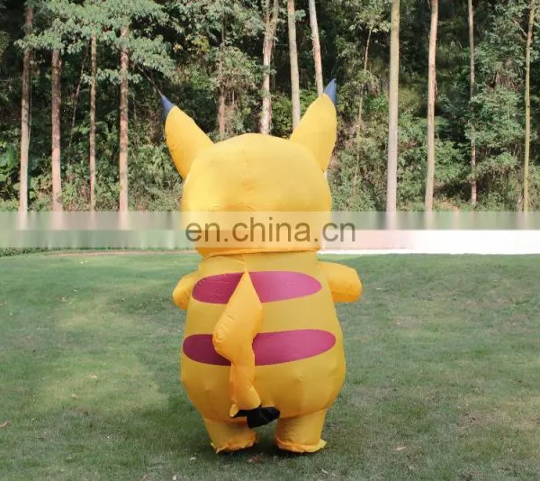 HI CE Inflatable Pikachu Mascot Costume,cheap Movie Character Pikachu Inflatable Mascot photo-4