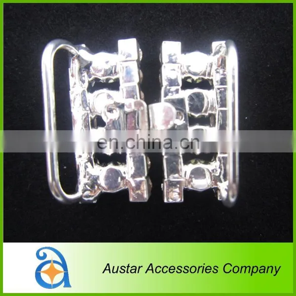 Fashion Rhinestone Interlocks Buckle for Gift Package Decoration photo-2
