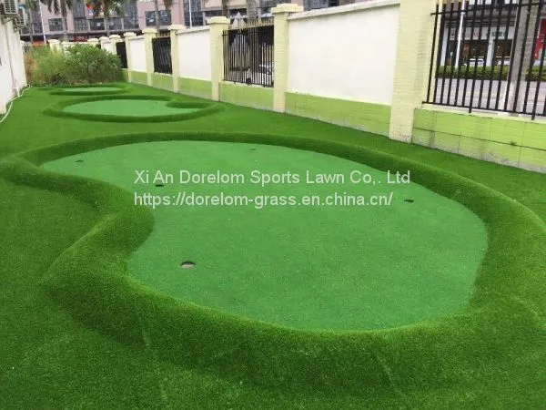 China Hot Sale Dorelom Durable 15mm Artificial Putting Green Turf Grass for Golf photo-5