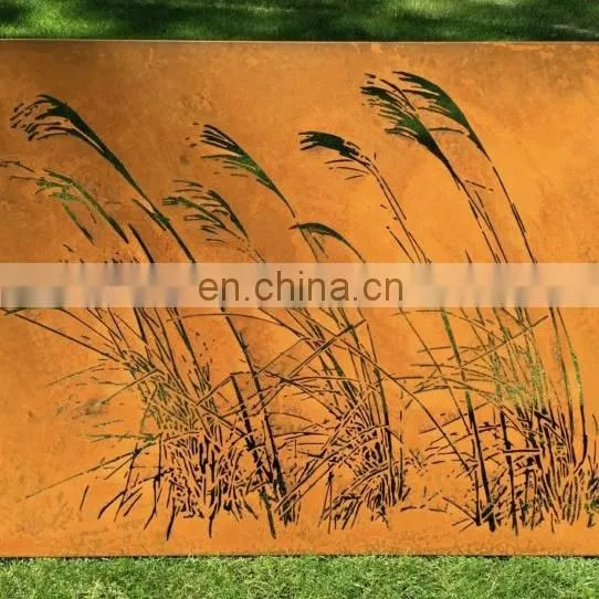 Corten Garden Corten Steel Screen photo-7