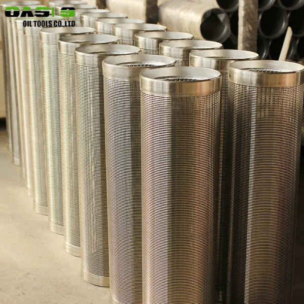 Stainless Steel V Wire Rolled Strainer for Deep Well Drilling photo-4