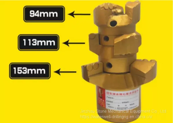 High Hardness Water Well Drill Bits 3 Blades Steel Body Abrasion Resistance Product Description: Steel Body PDC Bits/PDC Drill Bits Are Made by PDC Cutter Brazed to Steel Body. The PDC Cutter Has High Hardness, Abrasion Resistance and Toughness, Provi