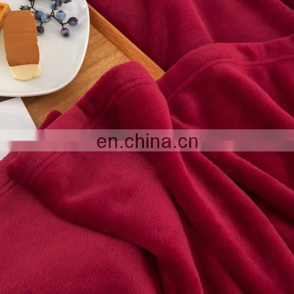Fluffy Super Cozy 100% Polyester King Queen Size Flannel Fleece Blanket photo-4