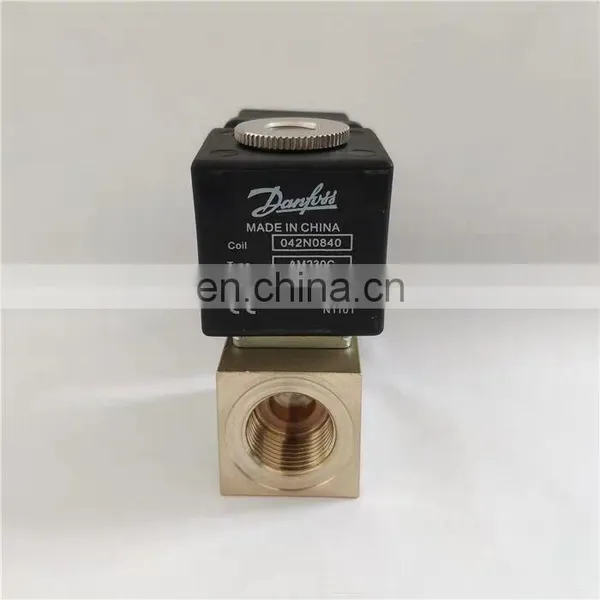 Danfoss 2 Way Brass Water Solenoid Valve AM230C 230VDC photo-3