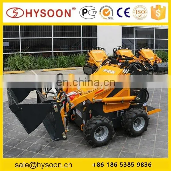 Hysoon Utility Skid Steer Loader Mini Digger for Garden photo-3