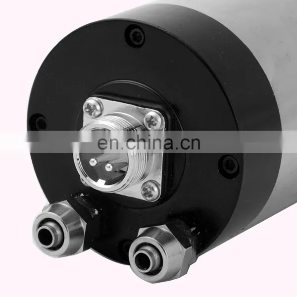 4 Bearing Water Cooled 3KW Spindle Motor 220V 100MM Diameter 4 Pcs Bearing ER20 GDZ-100-3.0 photo-3