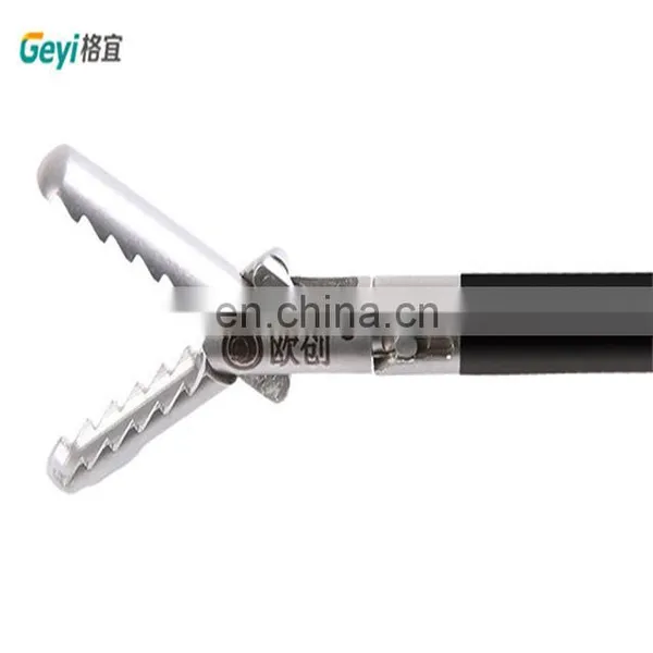 Geyi Reusable Reverse Teeth Forceps Laparoscopic Instruments photo-6