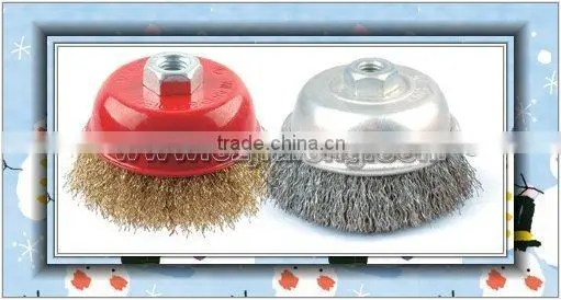 Steel Wire Brush Bowl Brush