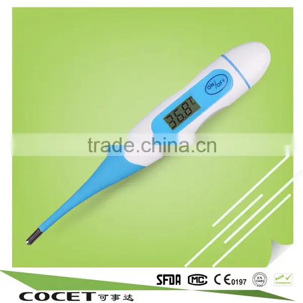 Hot Sale Cocet High Quality Digital Flexible Hospital Cheap Price for Women in Charting Ovulation Basal Thermometer photo-6