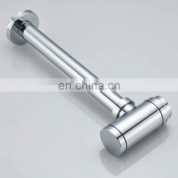 Sliver Chrome P-TRAP Brass Basin Sink Waste Trap Drain Kit Bottle Trap photo-3