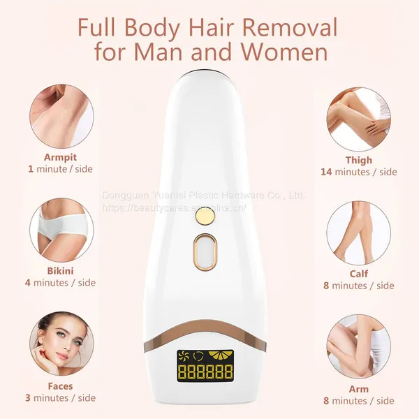 2021 Factory Price Custom Portable Mini Home Ipl Hair Removal Handset photo-2