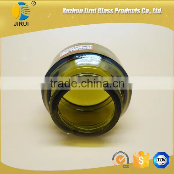 50ml Green Glass Cream Jar photo-4