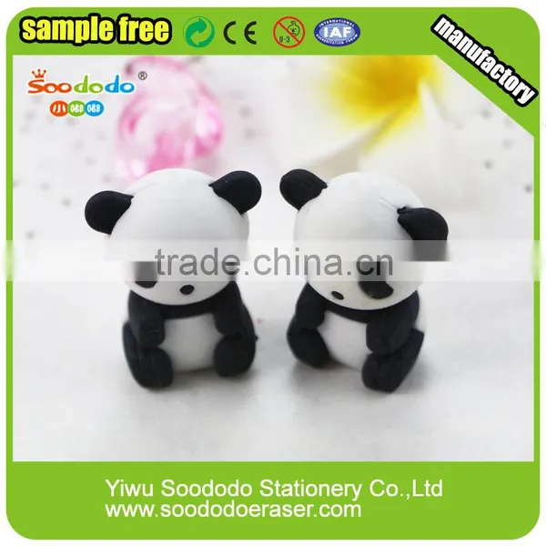 Cute Chinese Panda 3D Eraser For Promotional Gift photo-3