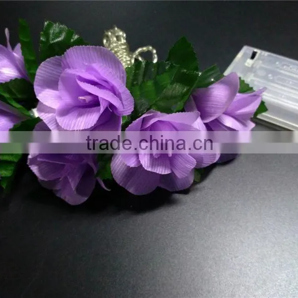 Led Optical Fiber Flower Battery Lights for Christmas ,party Decorate photo-6