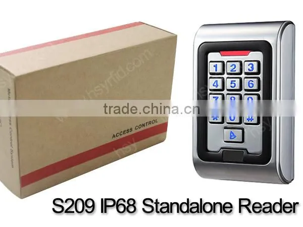 HSY-S209 Wiegand 26 Input Digital Swipe Card Keypad RFID Reader With Industrial IP68 photo-6