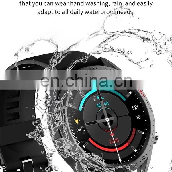 New Design Hot Selling Ip68 Waterproof Smartwatch Pedometer Heart Rate Blood Pressure Smart Watch Manufacturer photo-2