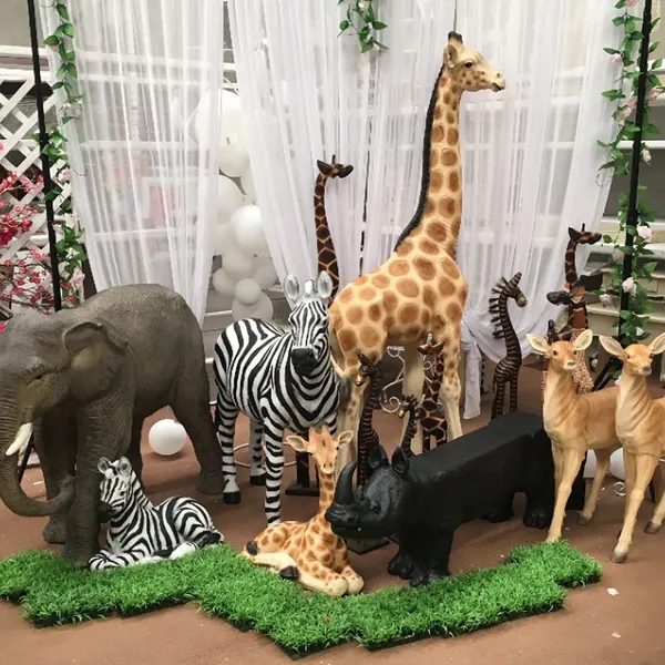 Support Customize Big Party Props/ Giraffe Animal Props Safari for Wedding Photographic Studio photo-4