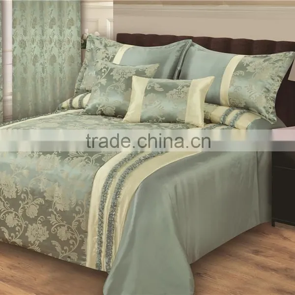Aqua Handmade Patched Jacquard Comforter photo-3